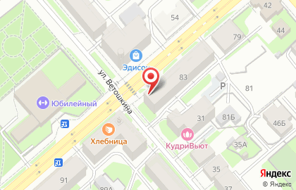 Магазин косметики и бытовой химии Десяточка на Зосимовской улице на карте