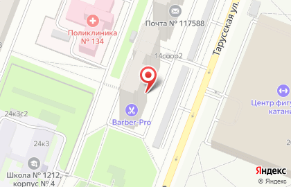 Библиотека №171 на Тарусской улице на карте