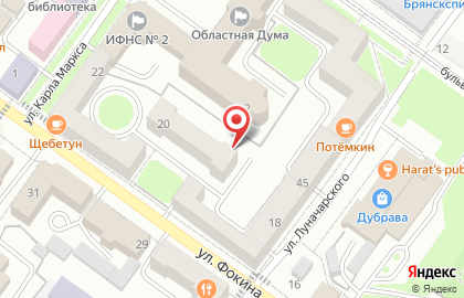 ООО БИК на улице Фокина на карте