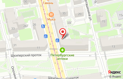 Терминал СберБанк на Гаванской, 33 на карте