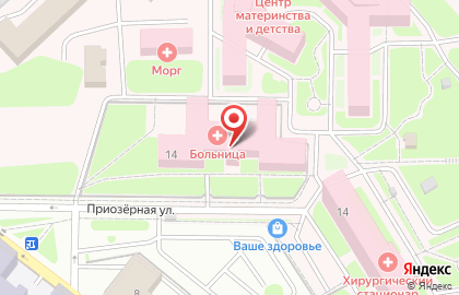 Поликлиника в Москве на карте