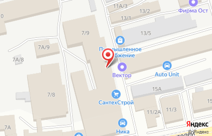 Оптово-розничный магазин Любимый дом на проспекте Строителей на карте