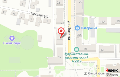 Ногтевая студия Сова на улице Ленина на карте