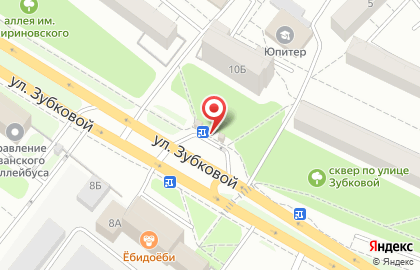 Магазин фастфудной продукции Пит-стоп на улице Зубковой на карте