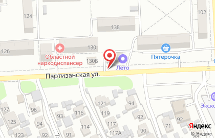 Леотек-Волга на Партизанской улице на карте