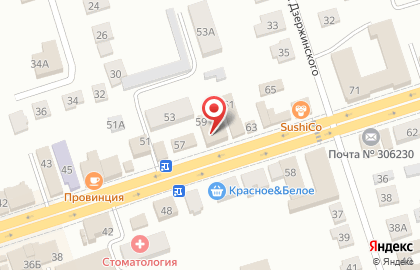 Почта Банк в Курске на карте