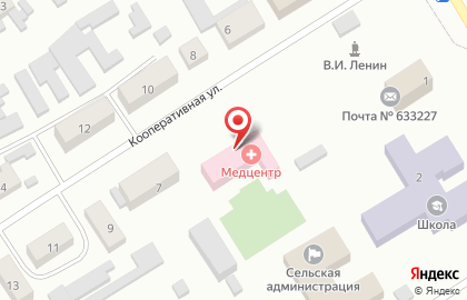 Ресурсный центр общественных инициатив Искитимского района на карте