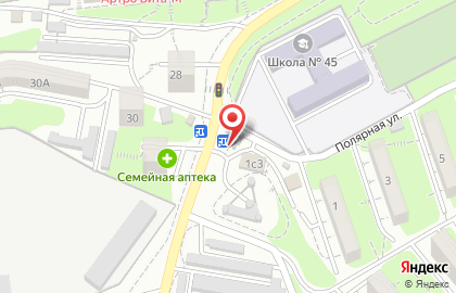 Киоск фастфудной продукции Беляшка в Первомайском районе на карте