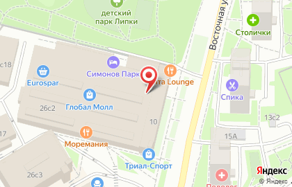 Компьютерный супермаркет Никс на улице Ленинская Слобода на карте