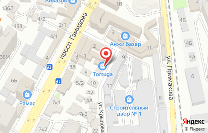 Магазин сантехники Tortuga в Ленинском районе на карте