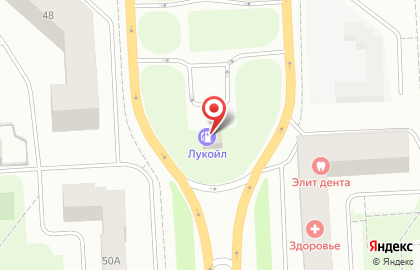 Лукойл в Архангельске на карте