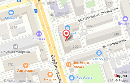 Автошкола АвтоПрофи на Будённовском проспекте на карте