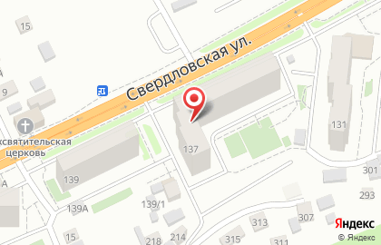 Фабрика печатей на Свердловской улице на карте