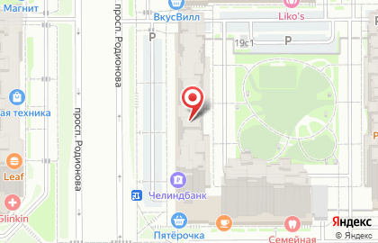 Выездная химчистка ковров и мягкой мебели Капля на карте