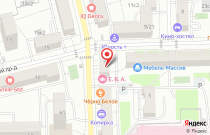 Бар Суши Шоп на 3-й Парковой улице на карте