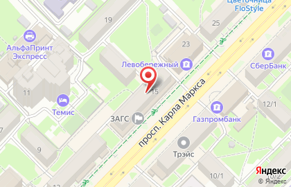 S7 на улице Карла Маркса на карте