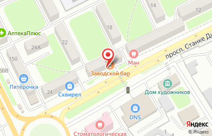 Фирменный магазин БрянскПиво на проспекте Станке Димитрова на карте