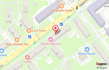 Аптека Лаванда на Морском проспекте на карте