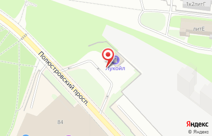 Лукойл в Санкт-Петербурге на карте