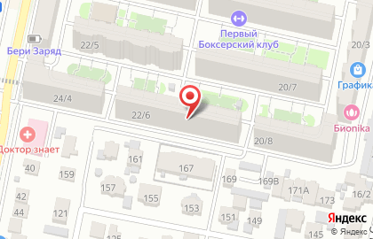 Мини-маркет на улице Тухачевского на карте