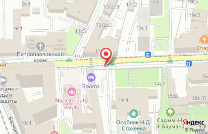 на басманой на карте
