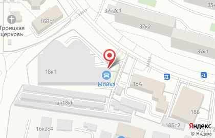 Автомойка в Москве на карте