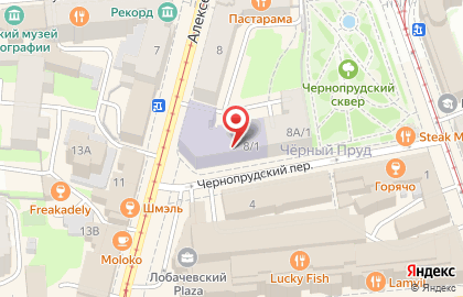 Банкомат ВОКБАНК, АО на Алексеевской улице на карте