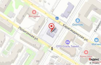 Детский сад №48 в Центральном районе на карте