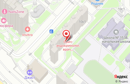 Студии косметического отбеливания зубов Smile Room в Новотушинском проезде на карте