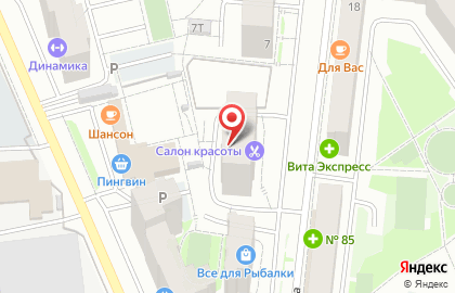 Частный детский сад Ромашка на улице Сутырина на карте