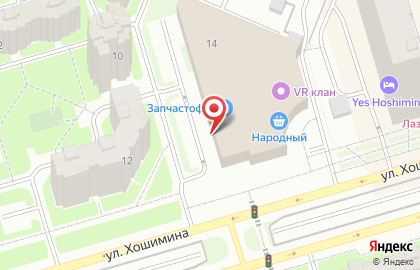 ТЦ Народный на карте