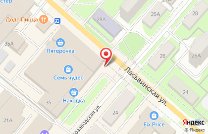 Офис продаж Билайн на Автозаводской улице на карте