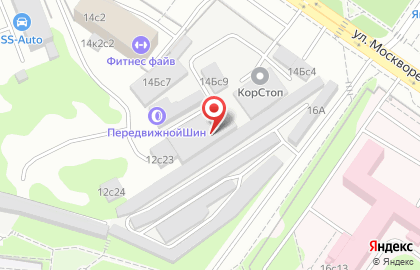 MegaMind на улице Москворечье на карте