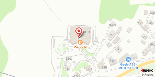 Ресторан Me Sochi на карте