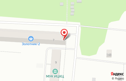 Продовольственный магазин Золотник-2 на карте