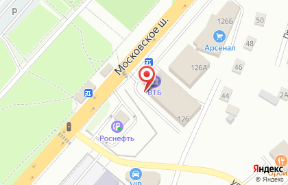 Оптово-розничный склад Hommix на Московском шоссе на карте