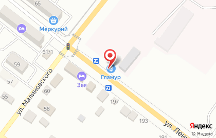 Цветочный салон Glamur+ на карте