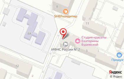Межрайонная инспекция Федеральной налоговой службы России №2 по Ленинградской области на карте