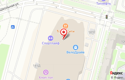Фитнес-центр Sportlife на улице Савушкина на карте