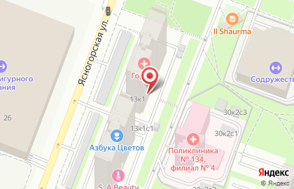 Сад и Огород на Ясногорской улице на карте