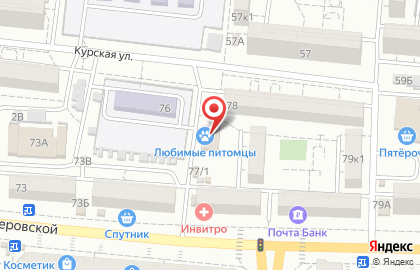 Универсальный магазин 7-я на улице Софьи Перовской на карте