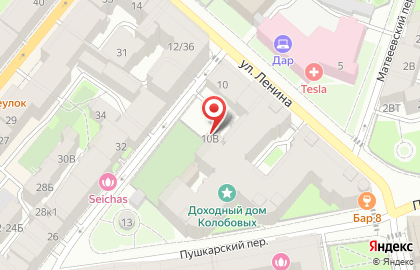 Антей, Петроградский район на карте