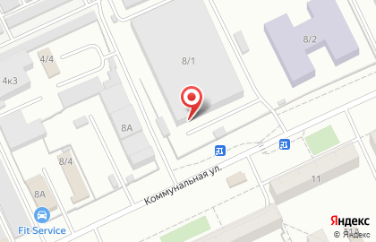 Компания Трубопласт на Коммунальной улице на карте