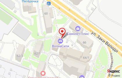 Отель ВолнаСити на карте