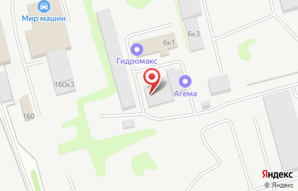 Компания Агема на карте