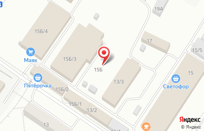 Кафе Ланч на Ярославской улице на карте