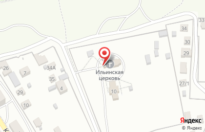 Храм Пророка Божия Илии в Железнодорожном районе на карте