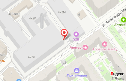 Торговый дом Рим на улице Александра Матросова на карте