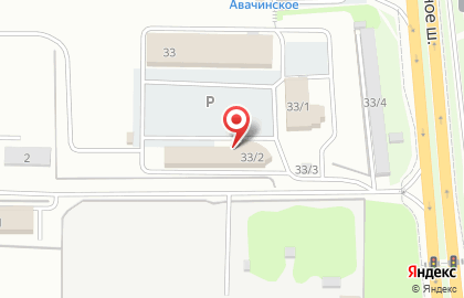 Автокомплекс АвтоГрад в Петропавловске-Камчатском на карте