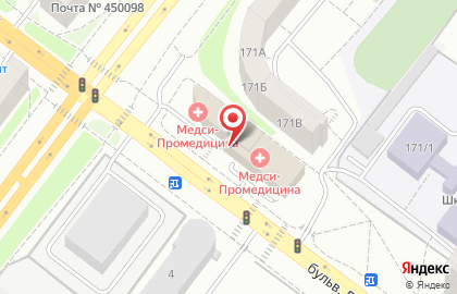 Компания Лав мебель в Октябрьском районе на карте